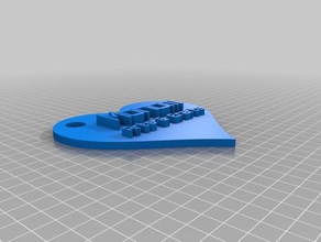 monom llaveros personalizado 3d print model - Mito3D