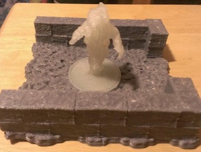 hallway entry playsets dungeon dungeons dragons 3d print model - Mito3D