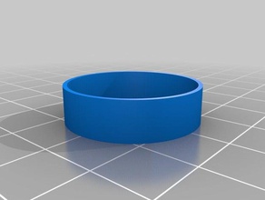 large ring rings customized 3d print model - Mito3D