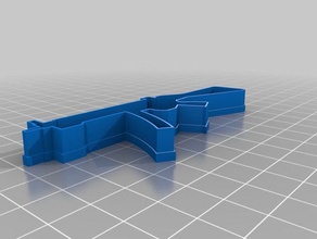 mp5 cookie cutter kitchen & dining mp5k 3d print model - Mito3D