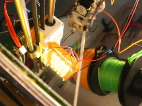 reprappro led light panel 3d printer accessories 3d print model - Mito3D