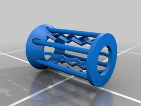 yay mekanizması kılavuz raylar mühendislik bobin tasarım eğlenceli mekanizma slayt bahar yaylı 3d print model - Mito3D