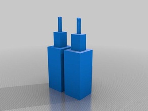 tower two buildings & structures 3d print model - Mito3D