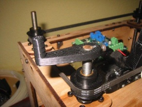 z-crank other 3d axis bot bling upgrade part pimpurbot reprap supportless useful z-axis 3d print model - Mito3D