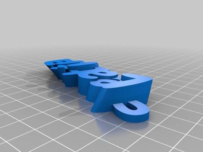 leatitia organization customized 3d print model - Mito3D
