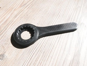 externo do rolamento suporte inferior da ferramenta ferramentas manuais bicicleta chave inglesa 3d print model - Mito3D
