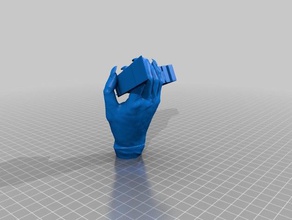 metallica hand stand art 3d print model - Mito3D