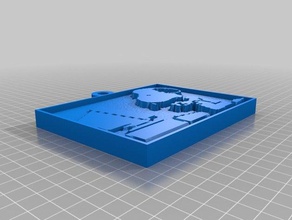 snopi n compu Arte 2d personalizado 3d print model - Mito3D
