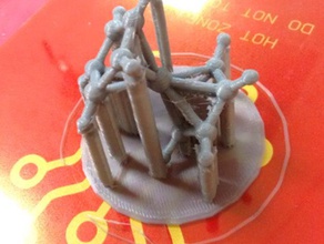 sendeleyerek ferrosen model öğrenme kimya 3d print model - Mito3D
