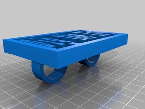 my customized word rings 3d print model - Mito3D