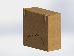 rotary engraver case containers laser lasercut lasercutter cut cutter 3d print model - Mito3D