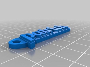 patrick organização personalizado 3d print model - Mito3D