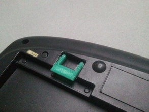keyboard clip replacement parts 3d print model - Mito3D