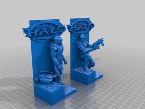 halo statue 3d-drucken 3d print model - Mito3D