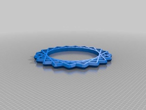 my customized g n rateur bagues et bracelets rings & generator math art 3d print model - Mito3D