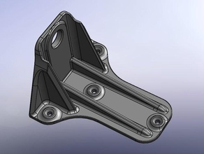 strong bracket tools mounting 3d print model - Mito3D