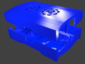 raspberry pi b durumda elektronik elektronika obudowa pı2 2 3d print model - Mito3D