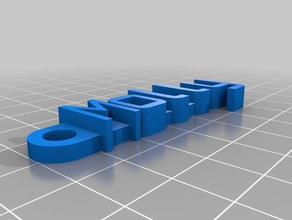 molly organização personalizado 3d print model - Mito3D