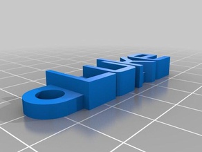 luke organizasyon özelleştirilmiş 3d print model - Mito3D