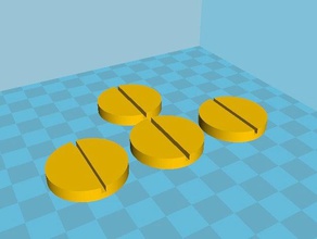 printrbot simple pies de metal Impresora 3d las piezas 3d print model - Mito3D