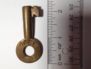 old key keychains 3d print model - Mito3D