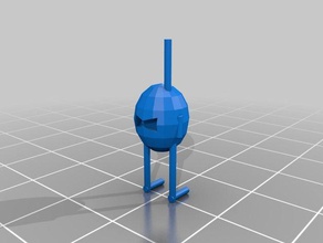 petit robot mignon L'impression 3d 3d print model - Mito3D