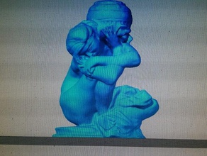 kız urn heykeller 3d print model - Mito3D
