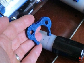 openrov de la batería tapa del tubo extractor robótica 3d print model - Mito3D