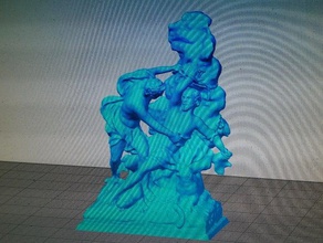 said calm down sculptures 3d print model - Mito3D