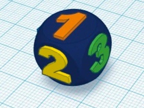 cool dice 3d printing 3d print model - Mito3D