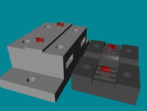 sujeta correa eje y 3d-Drucker Teile gt2 Riemen 3d print model - Mito3D