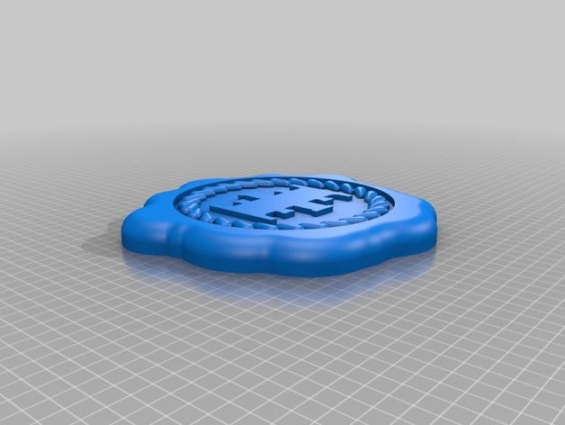 inquisitorial wax seal games 3D print model - Mito3D