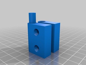 lift off hinge parts 3d print model - Mito3D