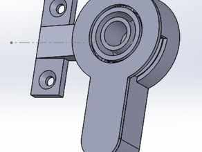 silindir kilit kör diy panjur ra 3d print model - Mito3D