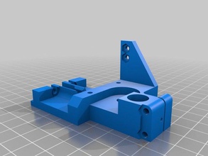 miniextruder prusa i3 mini reprappro heißen Ende 3d Drucker Teile 3d print model - Mito3D