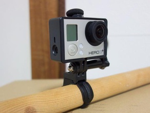 adapter cateye-lenkerhalter gadgets Fahrrad Kamera garmin gopro LENKER 3d print model - Mito3D