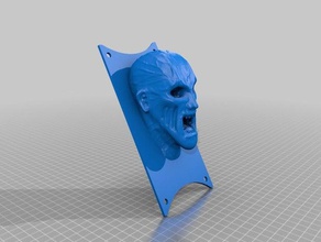zombie head without tekst 3d printing 3d print model - Mito3D