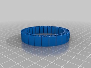 natalie 2 bracelets customized 3d print model - Mito3D