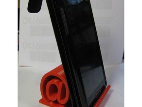 supporto smartphone telefono cellulare 3d print model - Mito3D