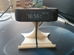 stand microsoft band office Ladegerät dock 3d print model - Mito3D