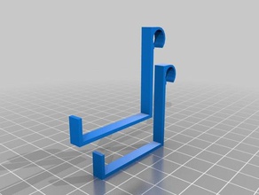 tie rack Stück - Organisation 3d print model - Mito3D