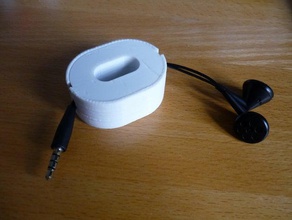 earphone wire management electronics 3d print model - Mito3D