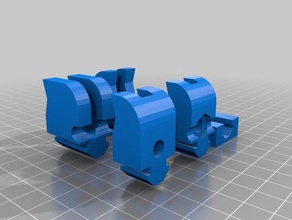 v5 aluminum channel cam clamp extrusion multi version 3d printing 3d print model - Mito3D