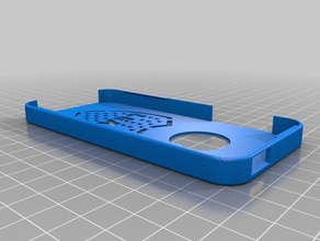 cas de l'iphone 5 - boca juniors téléphone mobile bocajuniors 3d print model - Mito3D