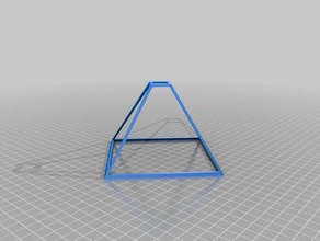 smartphone hologram frame art 3d print model - Mito3D