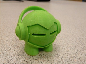 marvin headphones creatures 3d print model - Mito3D