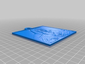 trollop lithoplane 2d art customized 3d print model - Mito3D