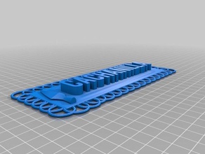 llavero cachanilla accesorios unid tijuana 3d print model - Mito3D