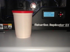 joghurt-becher schutz household supplies cup german protector 3d print model - Mito3D