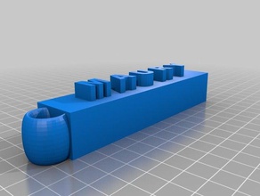 llavero 3d printing 3d print model - Mito3D